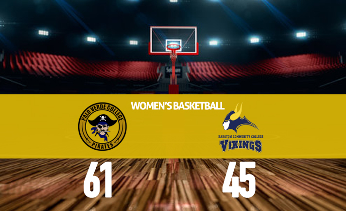 Pirates Earn First Win, Defeat Barstow College 61-45